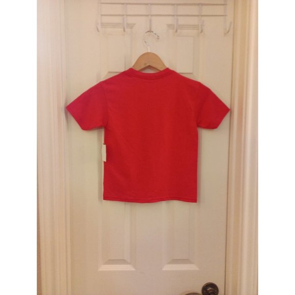 NWT Boys The Flash Red Crew Neck T-Shirt Size 5/6 - Picture 4 of 6